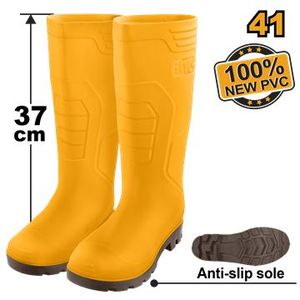 Ingco BOTTE PVC JAUNE N°41  SSH092L41 