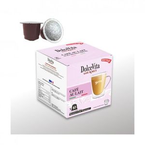 Café capsules Compatible Dolce Gusto espresso Napoli intensité 13 NESCAFE DOLCE  GUSTO : la boîte de 16 capsules à Prix Carrefour