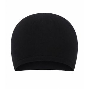 Bonnet pour Perruque Extensible Grande Taille en Nylon Respirant – Maintien Invisible – Noir