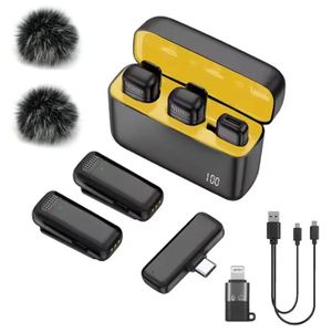 Micro-cravate sans fil, microphone lavalier sans fil professionnels k13