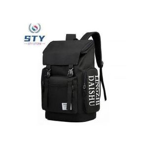 Fashion All super Sac à dos grande capacité pour homme 20", Sac de voyage extérieur, Sac à dos scolaire - Noir