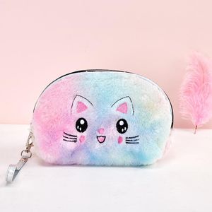 Fassion Trousse de Toilette Peluche Chat Mignon