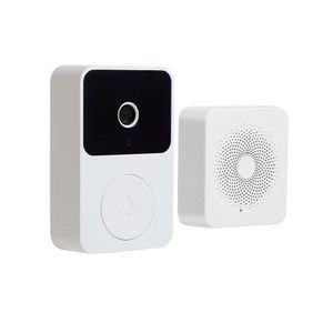 Sonnette vidéo intelligente, mini, avec communication bidirectionnelle, Fonctionne avec Wi-Fi.