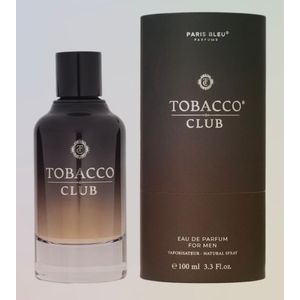 Paris Bleu Tobacco Club Eau de Parfum intense pour homme, très bonne tenue et excellent sillage