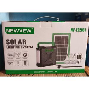 Kits Solaire avec 3 Ampoules + Radio