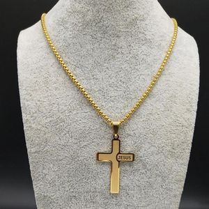 Inox Design Chaîne Croix Jésus 