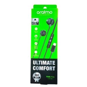 Oraimo Écouteurs Type-C - ULTIMATE CONFORT- noir 