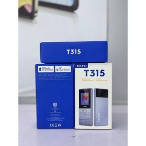 Tecno  T315- 2,4“ -2 Sim - Radio FM - Camera - Batterie 2000MaH