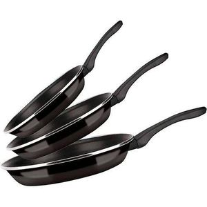 LOT DE 3 POELE PRATIQUE ET DURABLE