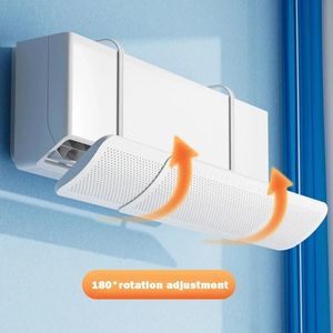 Pare-brise de climatiseur déflecteur de vent froid et anti-souffle direct, baffle utile, guide de vent réglable en angle