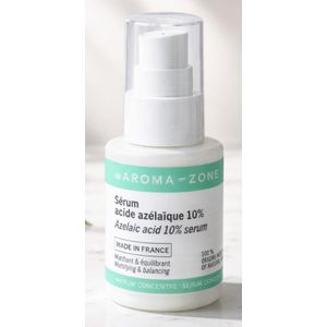 Sérums Visage Concentré AROMA ZONE À L'Acide Azelaique 10% Peaux Mixtes, Grasses, à Imperfections et à tendance Acnéiques 30ml Importé De France 