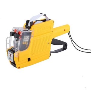 Machine d'étiquetage 6600, imprimante d'étiquettes à double ligne à 10 chiffres