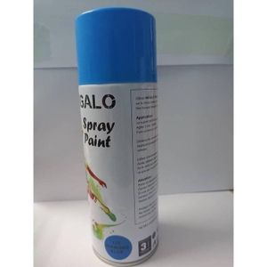 Lot de deux (2) Peinture Megalo Bombe Spray -Voitures Et Motos Bleue