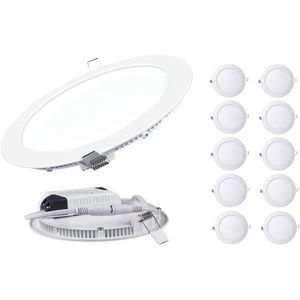 Spot 3W Panel LED Rond Encastrable Lumière Blanche