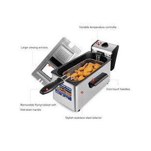 Sonifer Friteuse Électrique 3 Litres – Cuisson Rapide et Grande Capacité