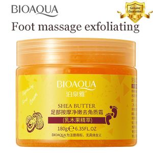 BIOAQUA Crème exfoliante de pied de beurre de karité-180g