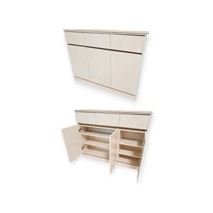 Meuble de rangement moderne et élégant, idéal pour salon, 