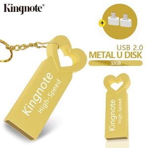 Kingnote High-Speed USB Flash Drives 32GB Flash Disks Memory USB Disk Data Storage With Android and Type-C OTG Adapter Two are given for free