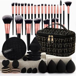 Ensemble d'outils de maquillage de 47 pièces