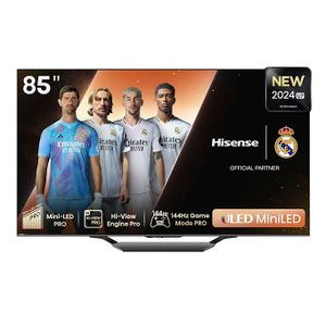 Hisense TV LED 85'' -85U7Nau /ULED/215Cm/Smart Vidaa/Game Mode Pro/Mini-LED/Netflix-Youtub-Prime Vid