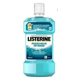 Bain De Bouche LISTERINE Fraîcheur Intense 500ml Importé De France 