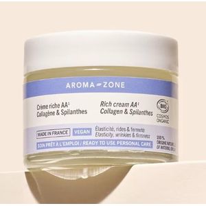 AROMA ZONE Crème riche Collagène Vegan & Spilanthes