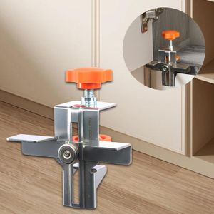 Positionneur d'installation de serrure de porte en acier inoxydable / Pince de montage pour porte de placard