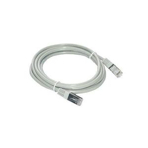 Cordon  Câble Réseau RJ45- Cat6- FTP - Blindé Et Serti-1M- GRIS