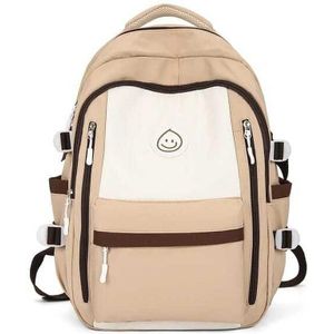  Sac à Dos Multi-Poches « Happy Face » – Confort et Rangement Réinventés