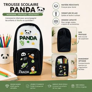 Trousse Scolaire Panda