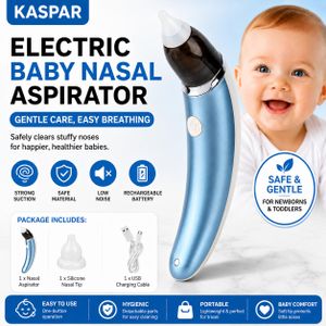 General Aspirateur nasal électrique pour bébé et enfant (Bleu)