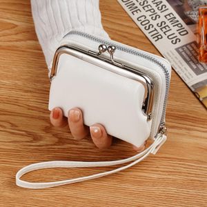 Fashion For Life Un portefeuille compact et portable de 4 pouces avec un compartiment pour cartes à l’intérieur