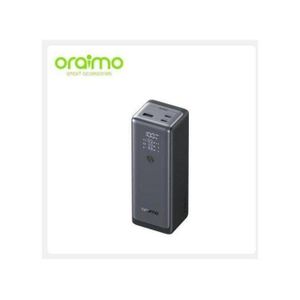 Oraimo Power bank Jet - charge rapide - noir - 27600mAh - 130w - type C