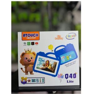 Atouch Tablette éducative pour enfants 7 pouces wifi, bluetooth , batterie 6000mAh androïd 16.0 capacité 256Go Ram 8Go