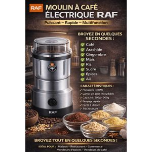 Moulinex MOULIN À CAFÉ ÉLECTRIQUE RAF