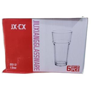 Lot De 6 Verres JIUXIANGGLASSWARE JX.CX
