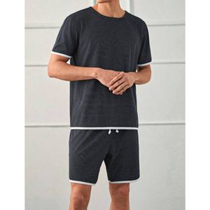 Ensemble Haut-Bas Pour Homme - Bleu Marine