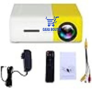 Mini projecteur  Pro LED Prend en Charge Le vidéoprojecteur Audio Portable Full HD