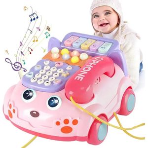 Gn Jouet Telephone jouet Interactif musical