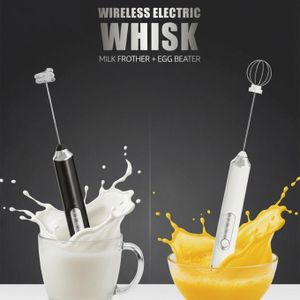 Partagez ce produit    Fouet Électrique Sans Fil 3-en-1 - Mousseur à Lait Rechargeable USB 1200mAh - Batteur à Œufs, Crème, 3 Vitesses - Portable Cuisine & Café