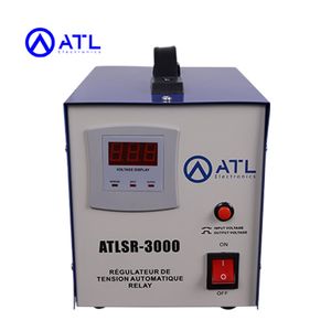 ATL Stabilisateur 3000 Va - Affichage Numerique - Relay - ATLSR-3000 - Garantie de 02 Semaines