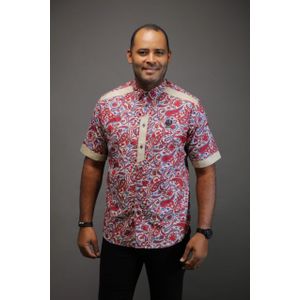 Fashion Chemise De Luxe B.KOSS Manches Courte Pour Homme Multi