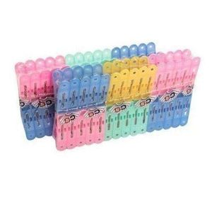 KIT De 20 Pinces Sèche-linge Multicolore