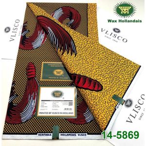 Hollandais Wax Vilsco Pagne Hollandais Authentique SOKOU 14-5869