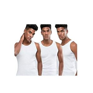 Genetic Partagez ce produit    Lot De 3 Débardeurs Hommes 100% Coton