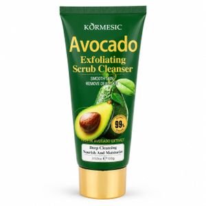 KORMESIC Nettoyant Exfoliant Gommant à l'Avocat