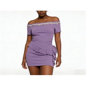 Mini-Robe Bodycon pour Femme – Polyvalente, Décontractée ou de Soirée – LYQ60003
