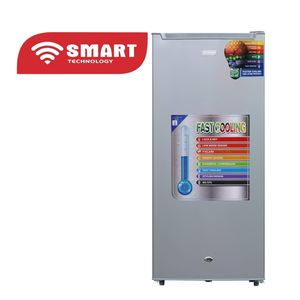 SMART TECHNOLOGY Congélateur Vertical 5 Tiroirs 155L (STCD-247K) - Gris - 12 Mois Garantie