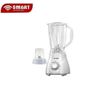 SMART TECHNOLOGY Blender - STPE-1020W - 2 En 1 - 1.5 Litre - 400 W - Blanc - Garantie 3 Mois