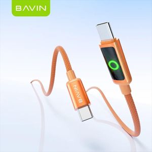 Bavin Câble de Charge Rapide 60W USB-C,  480 Mbps /30W iphone (Lightning) – Nylon Tressé Haute Résistance durable de haute qualité(Android et Iphone)